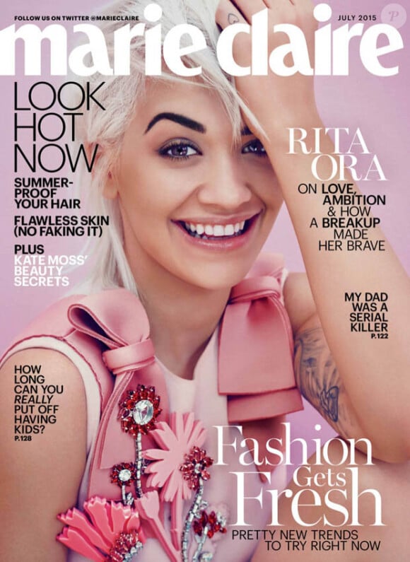 La chanteuse Rita Ora fait la couverture de l'édition anglaise du magazine Marie Claire. Dans l'interview, elle parle de sa récente séparation. 