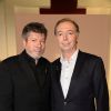 Chevallier et Laspalès, lors de l'enregistrement de l'émission Vivement Dimanche à Paris le 27 mai 2015 (diffusion le dimanche 21 juin 2015 sur France 2).