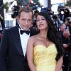 Ayem Nour et son compagnon Vincent Miclet - Montée des marches du film "Inside Out" (Vice-Versa) lors du 68e Festival International du Film de Cannes, à Cannes le 18 mai 2015.