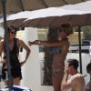 Steven Gerrard et sa femme Alex en vacances à Ibiza le 18 juin 2015