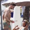 Steven Gerrard et sa sublime Alex en vacances à Ibiza le 18 juin 2015