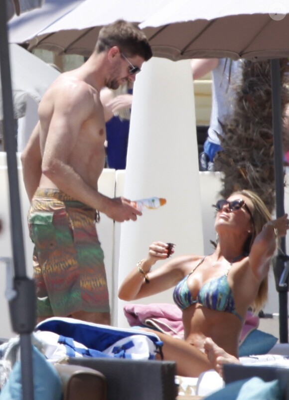 Steven Gerrard et sa sublime Alex en vacances à Ibiza le 18 juin 2015