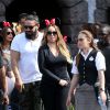 Exclusif - Mariah Carey et ses enfants Moroccan et Monroe à Disnelyland Paris le 7 juin 2015.