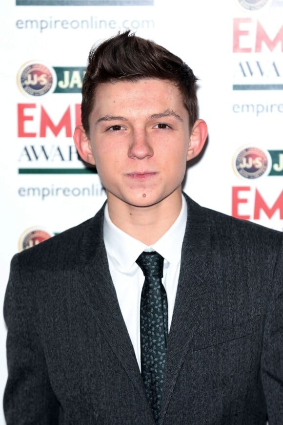 Tom Holland à la soirée "Jameson Empire Film Awards" à Londres, le 24 mars 2013.