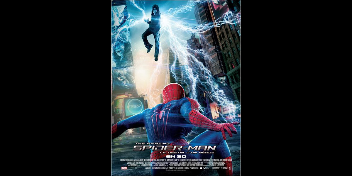 Photo : Affiche du film The Amazing Spider-Man - Le Destin d'un héros