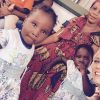 Elodie Gossuin est à Dakar au Sénégal, le mercredi 24 juin, aux côtés des bénévoles de l'Unicef pour une campagne de vaccination des jeunes enfants.