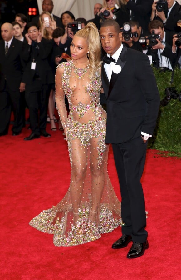 Beyoncé et Jay Z au Met Gala 2015 à New York. Le 4 mai 2015.