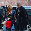 Beyoncé et son mari Jay Z à New York. Le 12 février 2015.