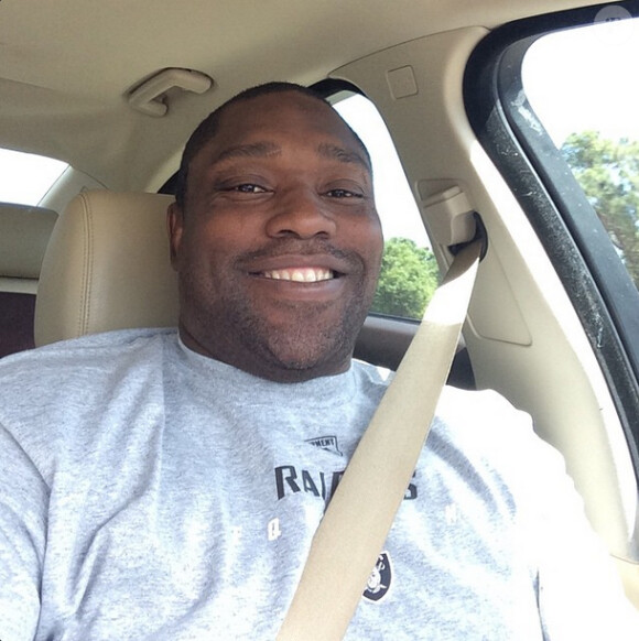 Warren Sapp, photo issue de son compte Instagram, publiée le 24 avril 2015