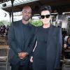 Kris Jenner et Corey Gamble - People au défilé de mode masculine Givenchy PAP Printemps / été 2016 à la Halle aux Chevaux à Paris le 26 juin 2015.