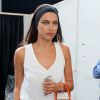 Irina Shayk - People au défilé de mode masculine Givenchy PAP Printemps / été 2016 à la Halle aux Chevaux à Paris le 26 juin 2015.