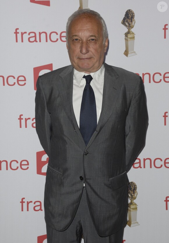 François Berléand - Soirée de la 27ème Nuit des Molières au Théâtre des Folies Bergère à Paris, le 27 avril 2015.