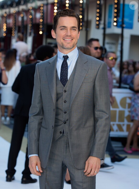 Matt Bomer - Avant-première du film "Magic Mike XXL" à Londres, le 30 juin 2015.