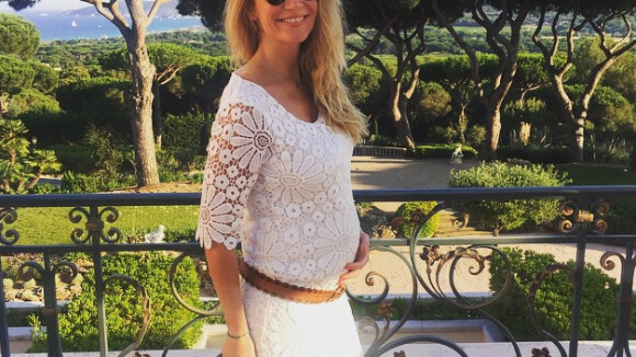 Sandrine Corman enceinte et radieuse : Elle révèle le sexe de son futur bébé !