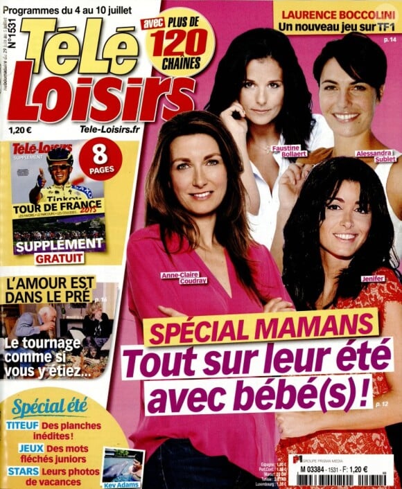 Magazine Télé-Loisirs, en kiosques le 29 juin 2015.