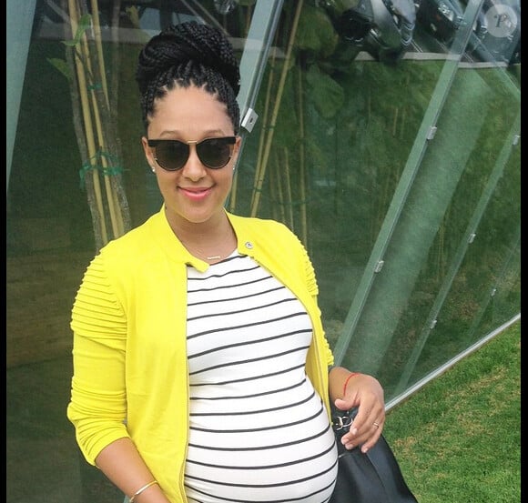 Tamera Mowry enceinte sur Instagram - Juin 2015