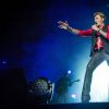 Exclusif - Prix Spécial - No web - No blog - Johnny Hallyday sur scène lors de son premier concert, à Nîmes le 2 juillet 2015.02/07/2015 - Nîmes