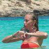 Valentina Baldini, la compagne d'Andrea Pirlo, en vacances à Ibiza, le 2 juillet 2015