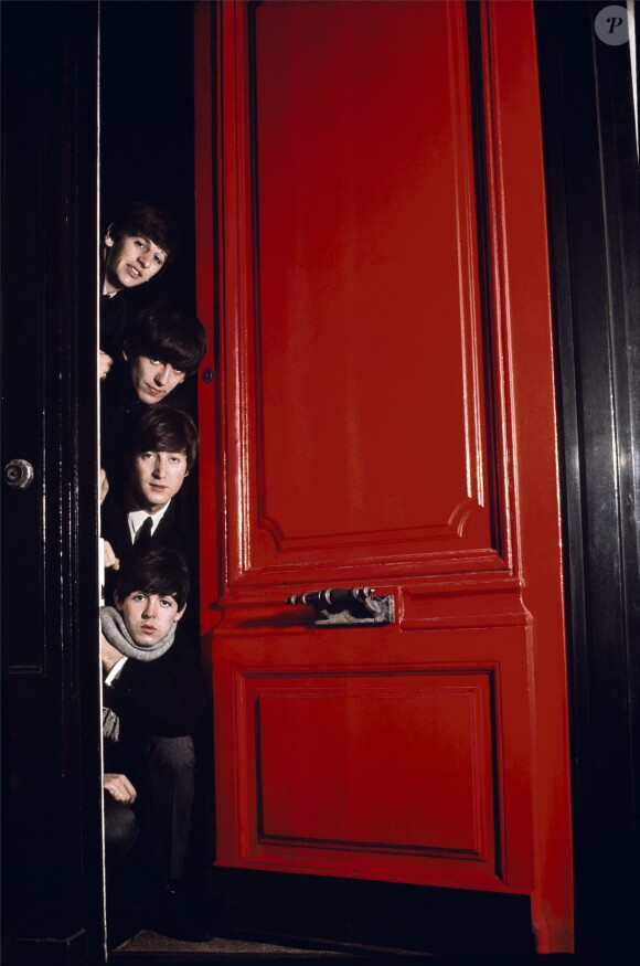 Les Beatles posent sous l'objectif de Jean-Marie Périer dans les années 60. Cliché publié dans l'ouvrage 100 photos de Jean-Marie Périer pour la liberté de la presse, vendu au profit de Reporters sans frontières.