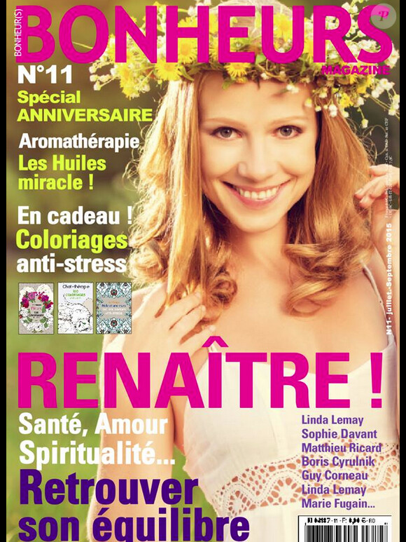 Bonheurs Magazine, numéro 11. Juillet 2015.