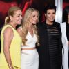 Kathie Lee Gifford, Cassidy Gifford, Kris Jenner & Kylie Jenner à la première du film Gallows à Los Angeles, le 7 juillet 2015.