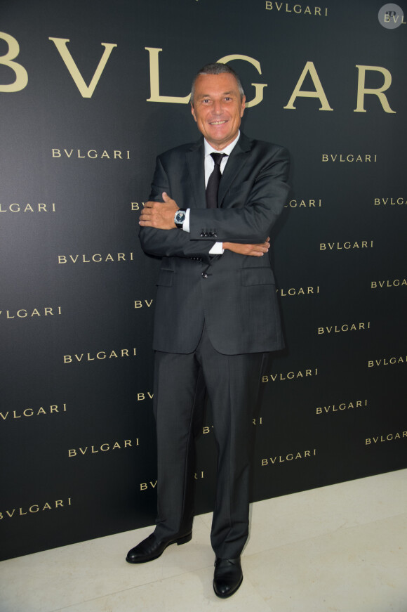 Jean-Christophe Babin, PDG de Bulgari - Cocktail Bulgari Haute-Couture à Paris le 7 juillet 2015.