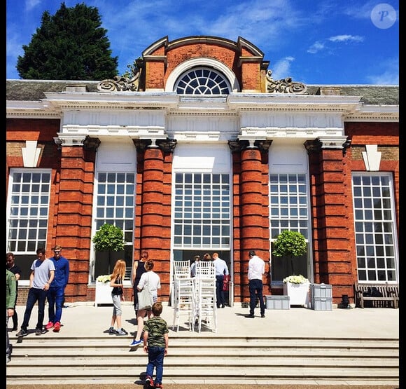 Nicky Hilton se marie dans les jardins de Kensington Palace - Photo postée sur Instagram, juillet 2015