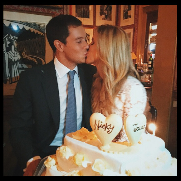 Nicky Hilton se marie avec James Rothschild - Photo postée sur Instagram, juillet 2015