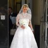 Nicky Hilton quitte l'hôtel Claridges à Londres pour aller se marier au palais de Kensington avec James Rotschild  le 10 juin 2015