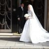 Nicky Hilton quitte l'hôtel Claridges à Londres pour aller se marier au palais de Kensington avec James Rotschild le 10 juin 2015