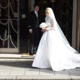  Nicky Hilton quitte l'h&ocirc;tel Claridges &agrave; Londres pour aller se marier au palais de Kensington avec James Rotschild le 10 juin 2015 