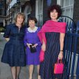  Hannah Rothschild, Lady Serena Rothschild et Victoria Rothschild Gray - Soir&eacute;e de pr&eacute;-mariage de Nicky Hilton et James Rothschild au manoir Spencer House &agrave; Londres. Le 9 juillet 2015&nbsp; 