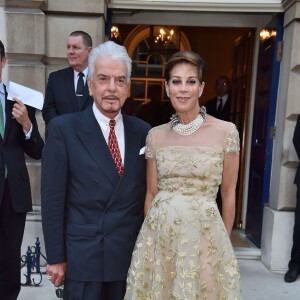 Nicky Haslam - Soirée de pré-mariage de Nicky Hilton et James Rothschild au manoir Spencer House à Londres. Le 9 juillet 2015