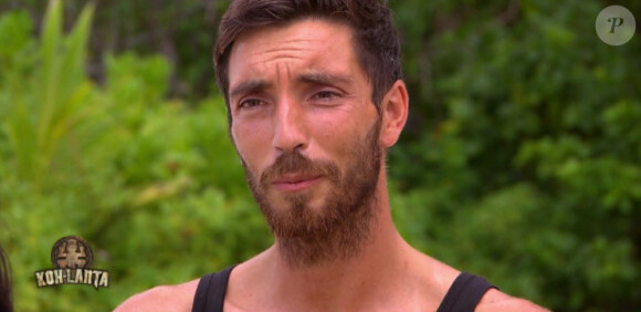 Cédric dans Koh-Lanta 2015, le vendredi 12 juin 2015, sur TF1