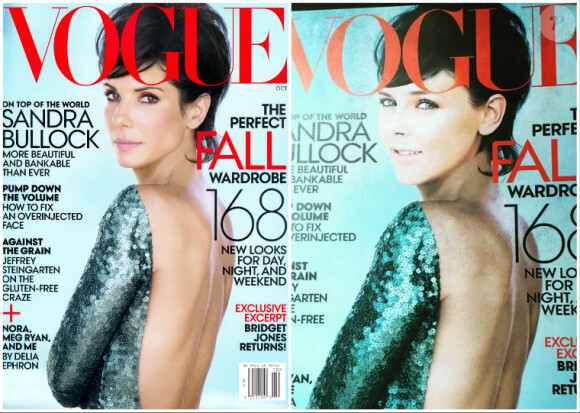 Pour la fin de son stage chez Vogue US, à l'été 2015, Pauline Ducruet a eu droit à une couverture la figurant, à partir de la couverture d'octobre 2013 avec Sandra Bullock.