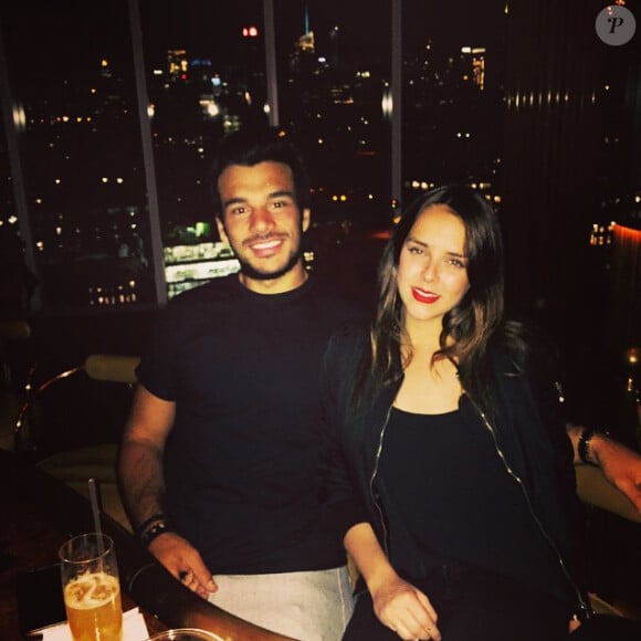 Pauline Ducruet en juin 2015 à New York avec son ''chou chéri / chéri chou'' Maxime Giaccardi, photo Instagram