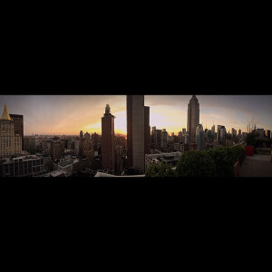 Pauline Ducruet a publié en juin 2015 cette vue panoramique de Manhattan, à New York, sur Instagram