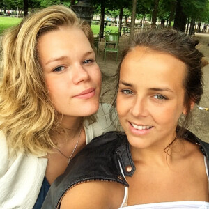 Pauline Ducruet et sa soeur Camille Gottlieb, photo Instagram