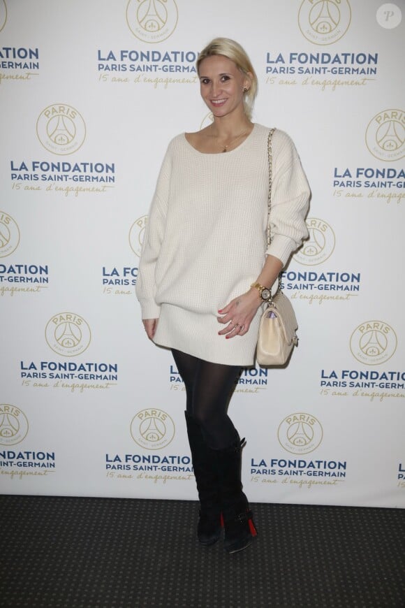 Exclusif - Tatiana Golovin lors de la soirée de gala de la Fondation Paris Saint-Germain au Pavillon Gabriel à Paris le 27 janvier 2015