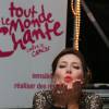 Exclusif - Sandra Lou - Festival "Tout le monde chante contre le cancer" à Villefranche-de-Rouergue, le 4 juillet 2015. 
