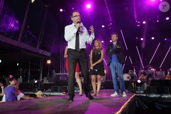 Exclusif - Nicolas Rossignol (président bénévole de l'association "Tout le monde chante contre le cancer") - Festival "Tout le monde chante contre le cancer" à Villefranche-de-Rouergue, le 4 juillet 2015. 
