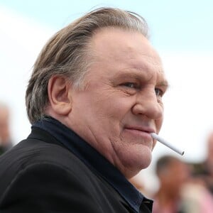 Gérard Depardieu lors du 68e festival de Cannes le 21 mai 2015.