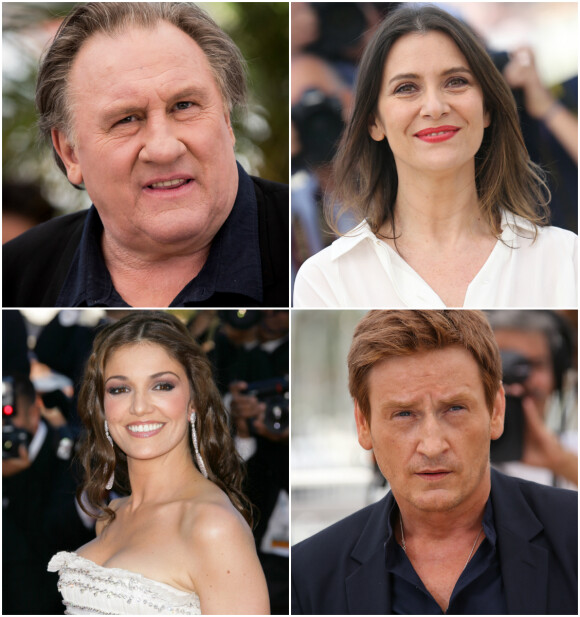 Gérard Depardieu, Géraldine Pailhas, Nadia Farès et Benoît Magimel, vedettes de la série Marseille chapeautée par Netflix.