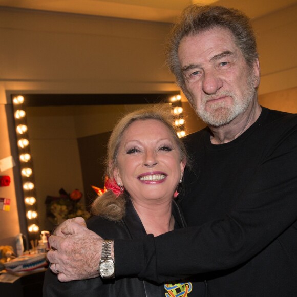 Exclusif - Véronique Sanson et Eddy Mitchell à l'Olympia à Paris, le 14 février 2015