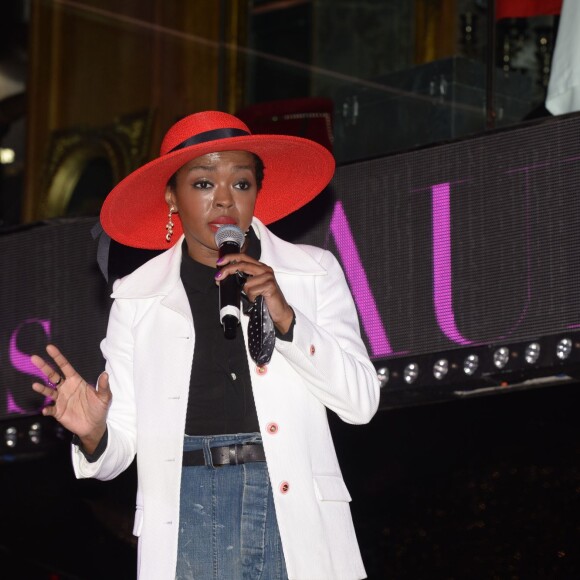 Exclusif - Lauryn Hill en showcase au VIP Room à Saint-Tropez le 15 juillet 2015.