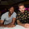 Exclusif - Gaël Monfils, M. Pokora (Matt Pokora) - Lauryn Hill en showcase au VIP Room à Saint-Tropez le 15 juillet 2015