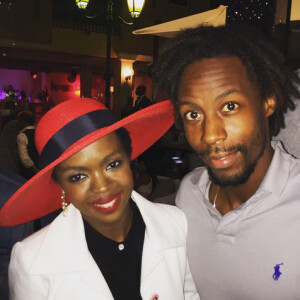 Gaël Monfils et Lauryn Hill au VIP Room / juillet 2015