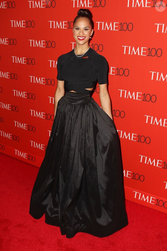 Misty Copeland au gala de sortie du numéro TIME 100 du magazine TIME. New York, le 21 avril 2015.