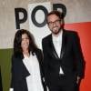 Jenifer Bartoli et Christophe Willem - Soirée de lancement de la collection Pop de Lancel au Palais de Tokyo à Paris, le 23 avril 2015.