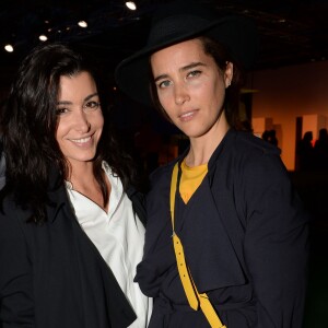 Jenifer Bartoli et Vahina Giocante - Soirée de lancement de la collection Pop de Lancel au Palais de Tokyo à Paris, le 23 avril 2015.